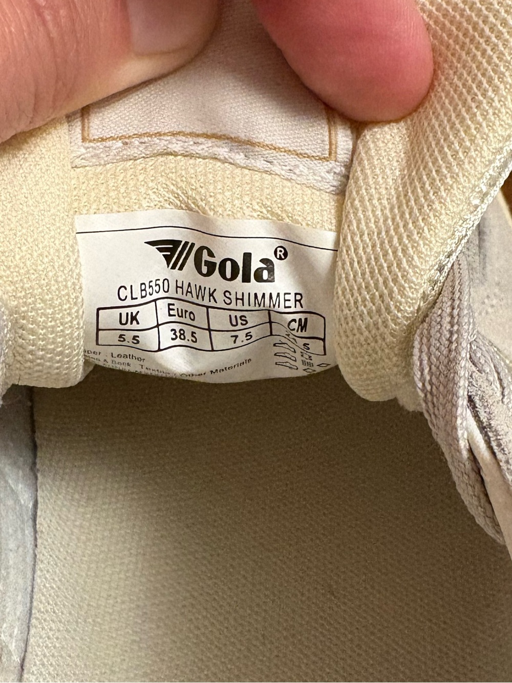 Gola Exclusive Hawk Metallic Sneakers - Picture 9 of 9